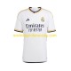 Real Madrid Dres TCHOUAMENI 18 Domácí Fotbalové Dresy pro Děti 2023-2024 Krátký rukáv