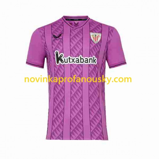 Athletic Bilbao Dres Brankářské Venkovní Fotbalové Dresy pro Muže 2023-2024 Krátký rukáv