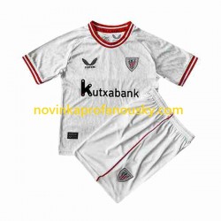 Athletic Bilbao Dres Venkovní Fotbalové Dresy pro Děti 2023-2024 Krátký rukáv
