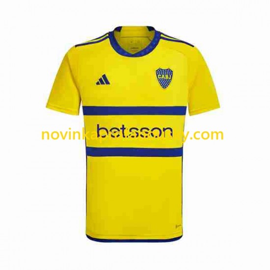 Dres Boca Juniors Venkovní Fotbalové Dresy pro Muže 2023-2024 Krátký rukáv
