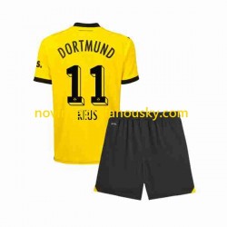 Borussia Dortmund Dres Marco Reus 11 Domácí Fotbalové Dresy pro Děti 2023-2024 Krátký rukáv