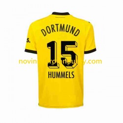 Borussia Dortmund Dres Mats Hummels 15 Domácí Fotbalové Dresy pro Muže 2023-2024 Krátký rukáv