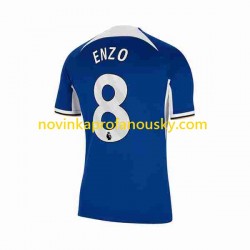 Chelsea Dres Enzo Fernandez 8 Domácí Fotbalové Dresy pro Muže 2023-2024 Krátký rukáv