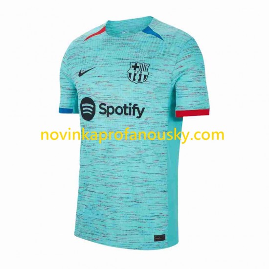 FC Barcelona Dres Alternativní Fotbalové Dresy pro Muže 2023-2024 Krátký rukáv