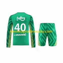 Fenerbahce Livakovic 40 Footbal Kit Brankářské Domácí Fotbalové Dresy 2023-2024 Dlouhý rukáv