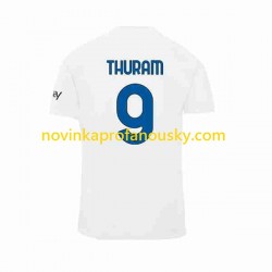 Inter Milán Dres Marcus Thuram 9 Venkovní Fotbalové Dresy pro Muže 2023-2024 Krátký rukáv
