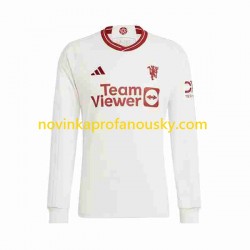 Manchester United Dres Alternativní Fotbalové Dresy pro Muže 2023-2024 Dlouhý rukáv