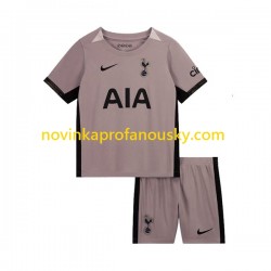 Tottenham Hotspur Dres Alternativní Fotbalové Dresy pro Děti 2023-2024 Krátký rukáv