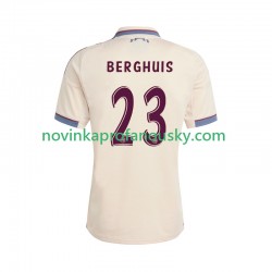 AFC Ajax Dres Steven Berghuis 23 Alternativní Fotbalové Dresy pro Muže 2025-2026 Krátký rukáv