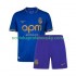 AS Monaco Dres Venkovní Fotbalové Dresy pro Děti 2025-2026 Krátký rukáv