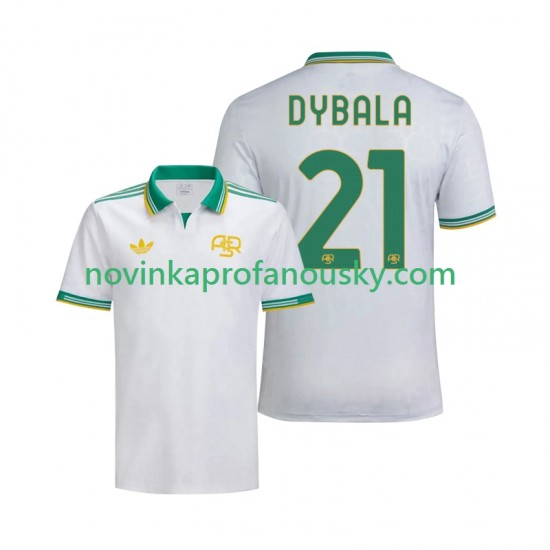 AS Řím Dres Dybala 21 Alternativní Fotbalové Dresy pro Muže 2025-2026 Krátký rukáv