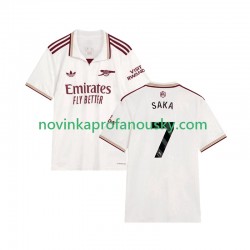 Arsenal Dres Bukayo Saka 7 Alternativní Fotbalové Dresy pro Muže 2025-2026 Krátký rukáv