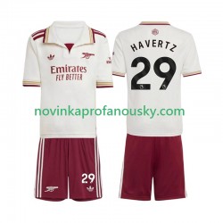 Arsenal Dres Kai Havertz 29 Alternativní Fotbalové Dresy pro Děti 2025-2026 Krátký rukáv