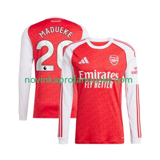 Arsenal Dres Noni Madueke 20 Domácí Fotbalové Dresy pro Muže 2025-2026 Dlouhý rukáv