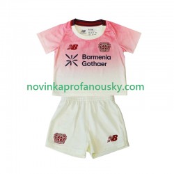 Bayer 04 Leverkusen Dres Venkovní Fotbalové Dresy pro Děti 2025-2026 Krátký rukáv
