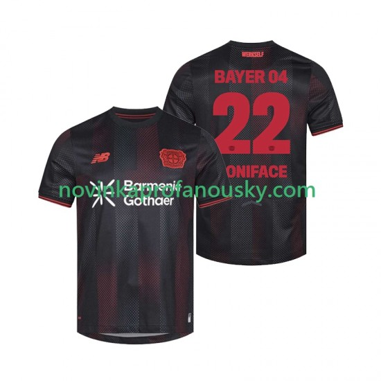 Bayer 04 Leverkusen Dres Victor Boniface 22 Domácí Fotbalové Dresy pro Muže 2025-2026 Krátký rukáv