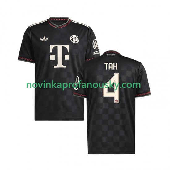 FC Bayern Mnichov Dres Jonathan Tah 4 Alternativní Fotbalové Dresy pro Muže 2025-2026 Krátký rukáv