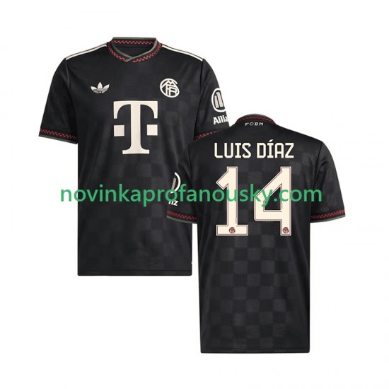 FC Bayern Mnichov Dres Luis Diaz 14 Alternativní Fotbalové Dresy pro Muže 2025-2026 Krátký rukáv