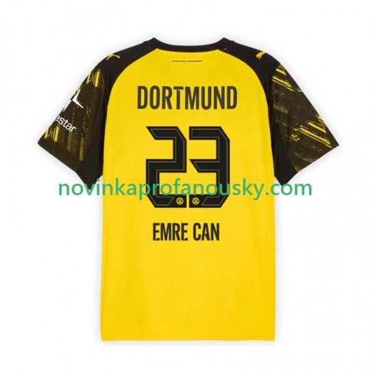 Borussia Dortmund Dres Emre Can 23 Domácí Fotbalové Dresy pro Muže 2025-2026 Krátký rukáv