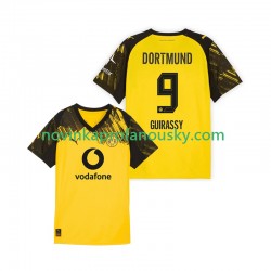 Borussia Dortmund Dres Serhou Guirassy 9 Domácí Fotbalové Dresy pro Muže 2025-2026 Krátký rukáv