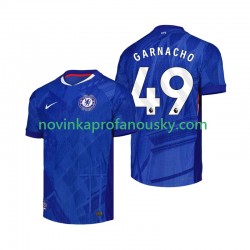 Chelsea Dres Alejandro Garnacho 49 Domácí Fotbalové Dresy pro Muže 2025-2026 Krátký rukáv