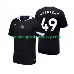 Chelsea Dres Alejandro Garnacho 49 Alternativní Fotbalové Dresy pro Muže 2025-2026 Krátký rukáv