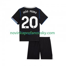 Chelsea Dres Joao Pedro 20 Alternativní Fotbalové Dresy pro Děti 2025-2026 Krátký rukáv