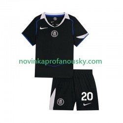 Chelsea Dres Joao Pedro 20 Alternativní Fotbalové Dresy pro Děti 2025-2026 Krátký rukáv