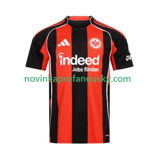 Eintracht Frankfurt Dres Domácí Fotbalové Dresy pro Muže 2025-2026 Krátký rukáv