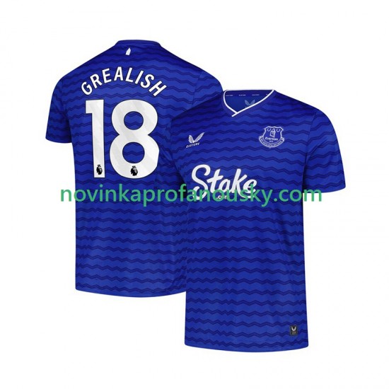 Everton Dres Jack Grealish 18 Domácí Fotbalové Dresy pro Muže 2025-2026 Krátký rukáv