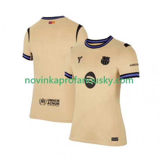 FC Barcelona Dres Venkovní Fotbalové Dresy pro Ženy 2025-2026 Krátký rukáv