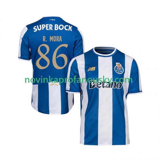 FC Porto Dres Rodrigo Mora 86 Domácí Fotbalové Dresy pro Muže 2025-2026 Krátký rukáv