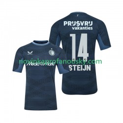 Feyenoord Rotterdam Dres Sem Steijn 14 Venkovní Fotbalové Dresy pro Muže 2025-2026 Krátký rukáv