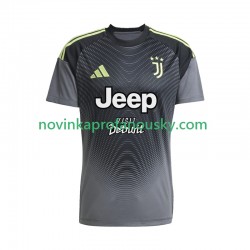 Juventus Dres Brankářské Venkovní Fotbalové Dresy pro Muže 2025-2026 Krátký rukáv