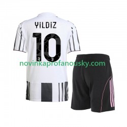 Juventus Dres Kenan Yildiz 10 Domácí Fotbalové Dresy pro Děti 2025-2026 Krátký rukáv
