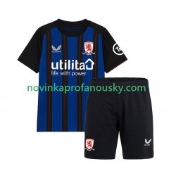 Middlesbrough Dres Venkovní Fotbalové Dresy pro Děti 2025-2026 Krátký rukáv