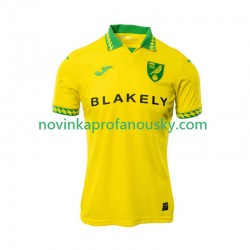 Norwich City Dres Domácí Fotbalové Dresy pro Muže 2025-2026 Krátký rukáv