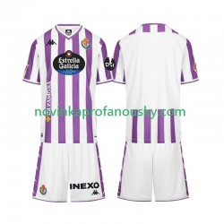 Real Valladolid Dres Domácí Fotbalové Dresy pro Děti 2025-2026 Krátký rukáv