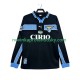 Lazio Řím Dres Retro Venkovní Fotbalové Dresy pro Muže 1998 1999 Dlouhý rukáv