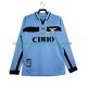 Lazio Řím Dres Retro Domácí Fotbalové Dresy pro Muže 1998 1999 Dlouhý rukáv