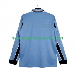 Lazio Řím Dres Retro Domácí Fotbalové Dresy pro Muže 1998 1999 Dlouhý rukáv