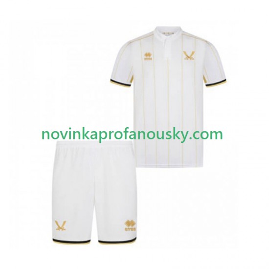 Sheffield United Dres Venkovní Fotbalové Dresy pro Děti 2025-2026 Krátký rukáv