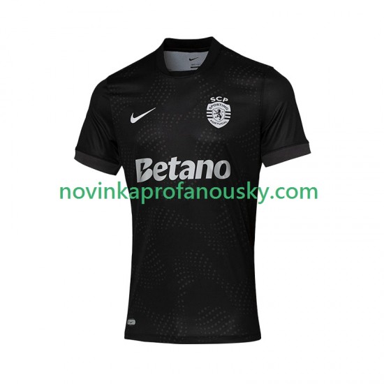 Sporting CP Dres Venkovní Fotbalové Dresy pro Muže 2025-2026 Krátký rukáv