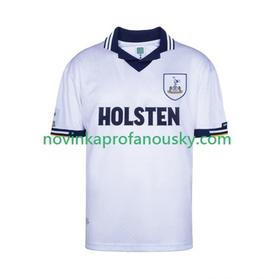 Tottenham Hotspur Dres Retro Domácí Fotbalové Dresy pro Muže 1994 Krátký rukáv