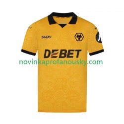 Wolverhampton Wanderers Dres Domácí Fotbalové Dresy pro Muže 2025-2026 Krátký rukáv