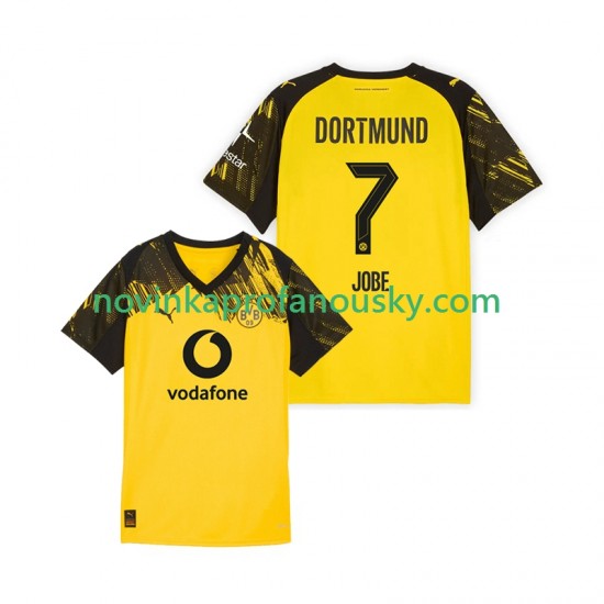 Borussia Dortmund Dres Jobe Bellingham 7 Domácí Fotbalové Dresy pro Muže 2025-2026 Krátký rukáv