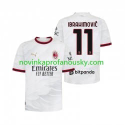 AC Milán Dres Ibrahimović 11 Venkovní Fotbalové Dresy pro Muže 2026-2027 Krátký rukáv