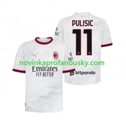 AC Milán Dres Pulisic 11 Venkovní Fotbalové Dresy pro Muže 2026-2027 Krátký rukáv
