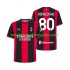 AC Milán Dres Ronaldinho 80 Domácí Fotbalové Dresy pro Muže 2026-2027 Krátký rukáv