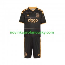 AFC Ajax Dres Venkovní Fotbalové Dresy pro Děti 2026-2027 Krátký rukáv